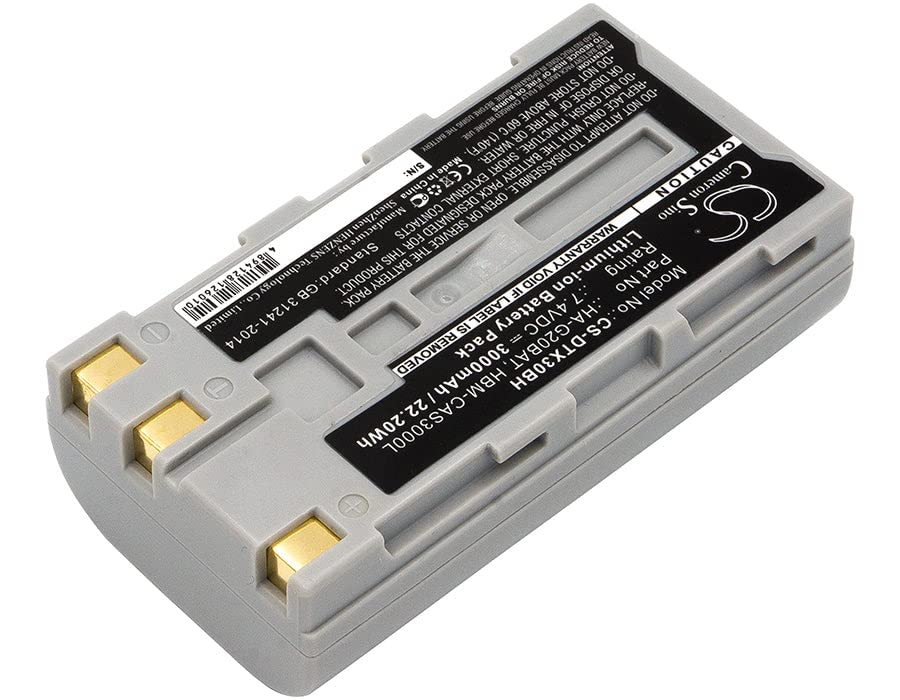 Batería VI VINTRONS para Hioki LR8510 LR8511 Z1007 miniatura 2