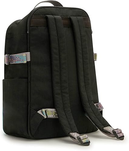 Vista 4 de Kipling ALOM para mujer, bloque negro Poseidon, talla M, Poseidon Bloque Negro, M, Alom