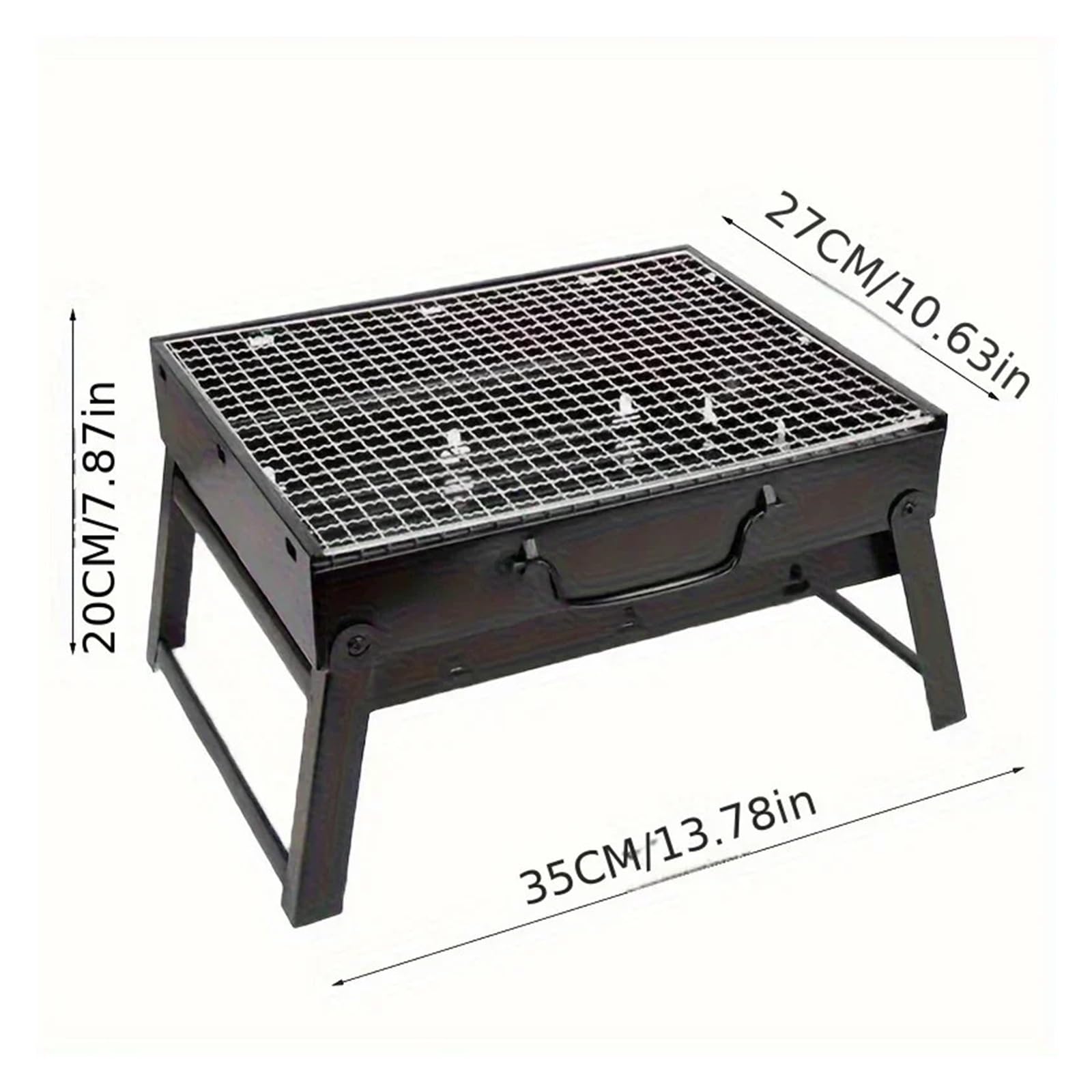 Mini zestaw narzędzi ze stali nierdzewnej do przenośnych grillów, idealny na piknik kempingowy na świeżym powietrzu i grillowanie, niezbędne akcesoria dla miłośników grillowania