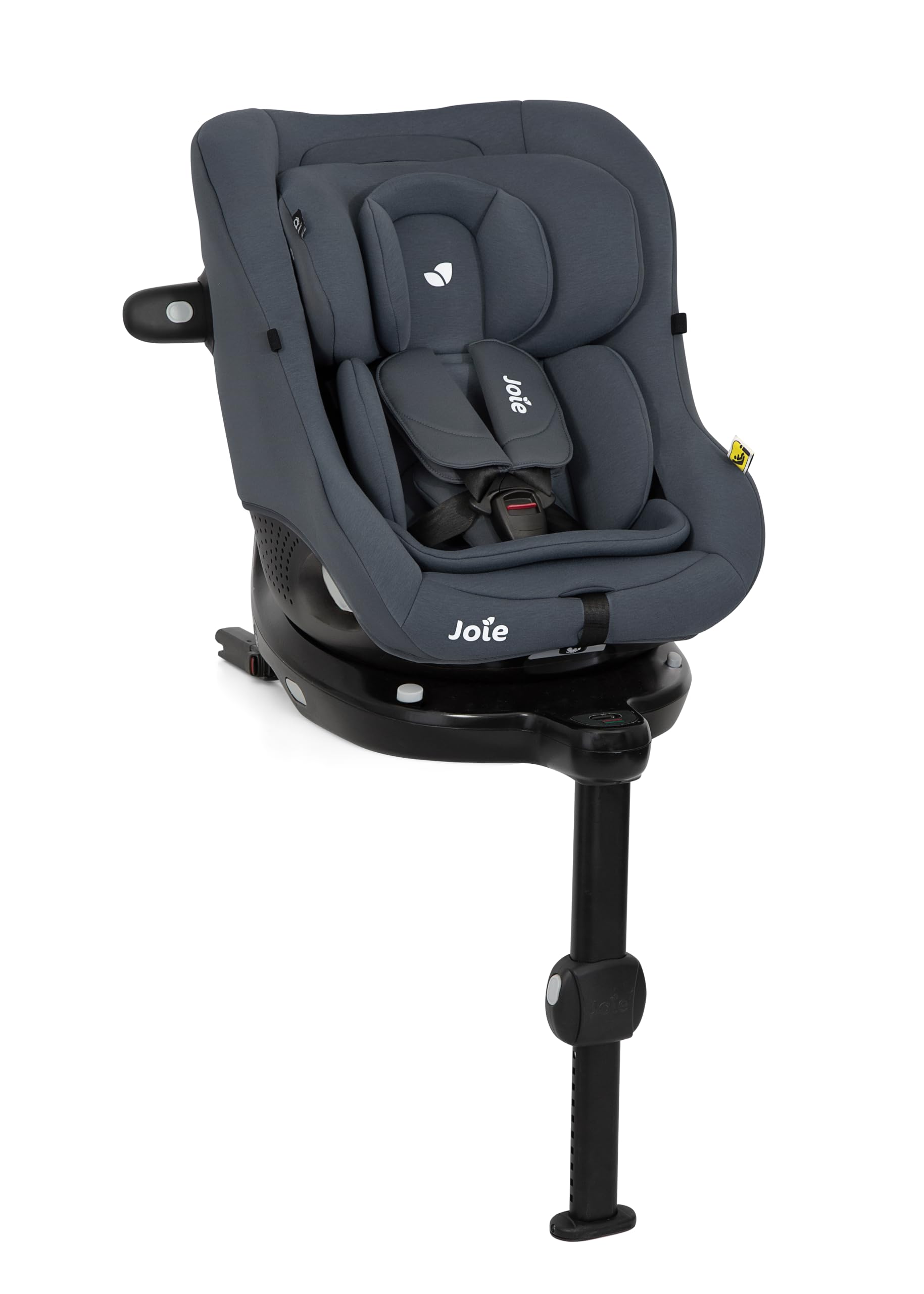 Joie i-Pivot™ 360 seggiolino auto R129 i-Size, ISOFIX, rotazione a 360°, testato ADAC – dalla nascita ai 4 anni (40–105 cm), Dark Slate