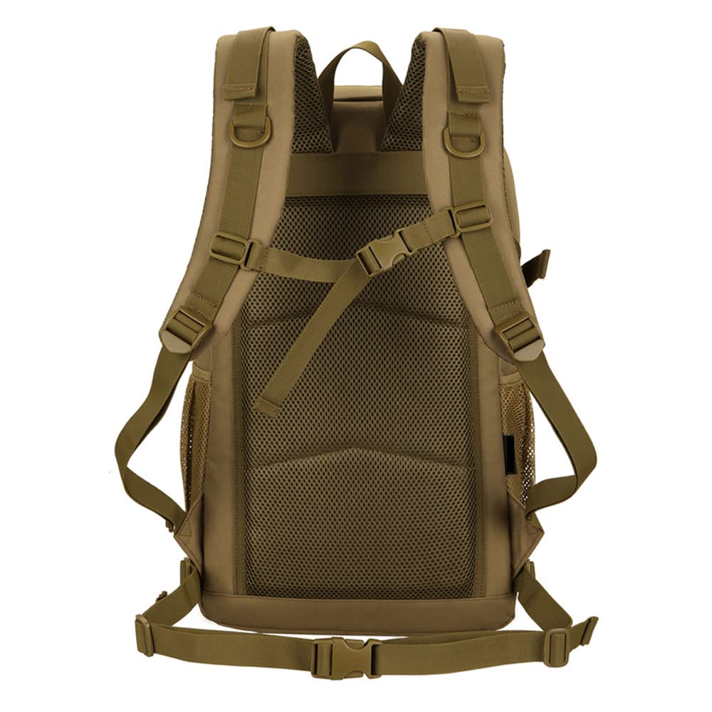 Plecak taktyczny, wojskowy Molle plecak na wędrówki, trekking, outdoor, podróż, wodoodporny, 30 l, zielony, XL