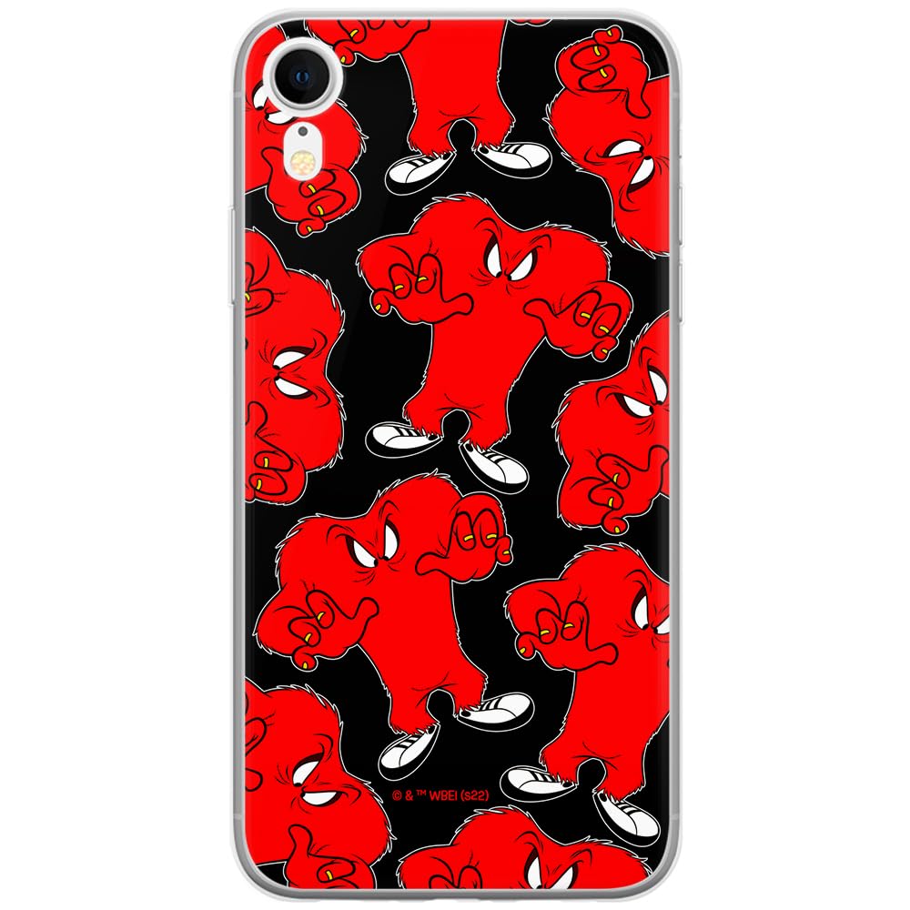 ERT GROUP mobile phone case for Iphone XR original and officially Licensed Looney Tunes pattern Gossamer 001 optimally adapted to the shape of the mobile phone, case made of TPU