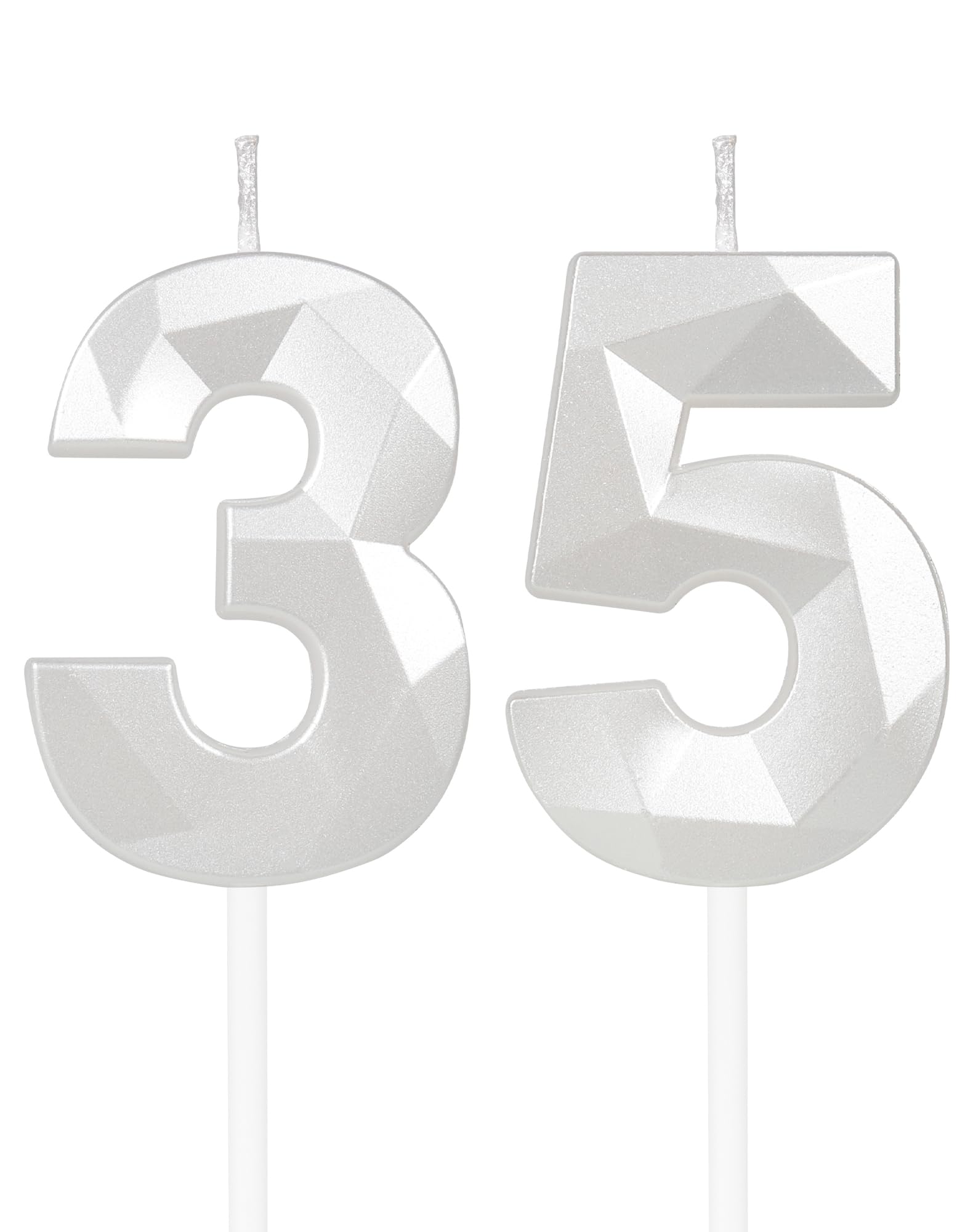 Royal Blue 13th Birthday Candles, 3D Number 13 Candle for Cake, Boy Girl 13th Birthday Decorations,Sapphire Candle Topper Blue Cake Decorations for Birthday Party Wedding Anniversary Supplies — view 232