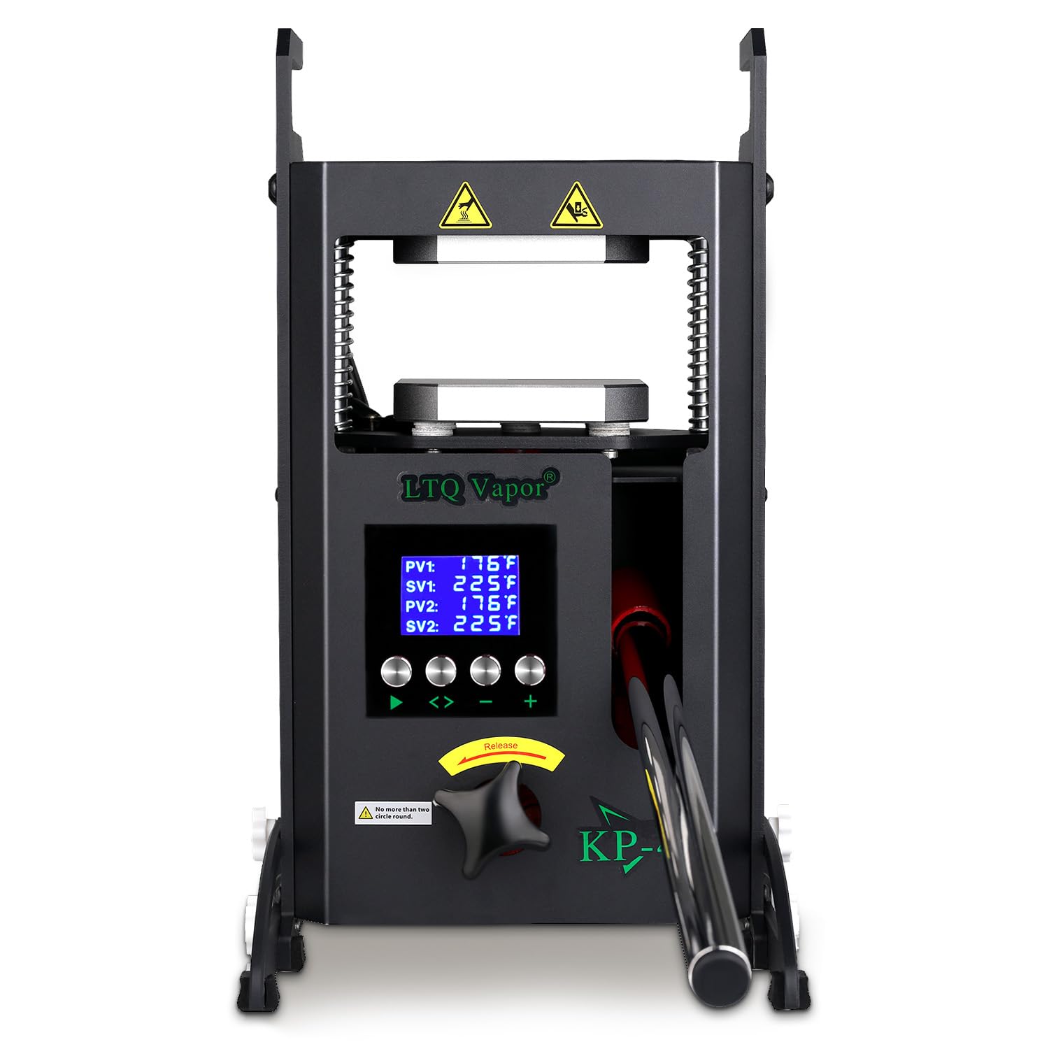 Rosin pressa 4 tonnellate macchina 600 W Colofonia macchina di estrazione KP-4 per colofonia e fiori secchi con controllo della temperatura
