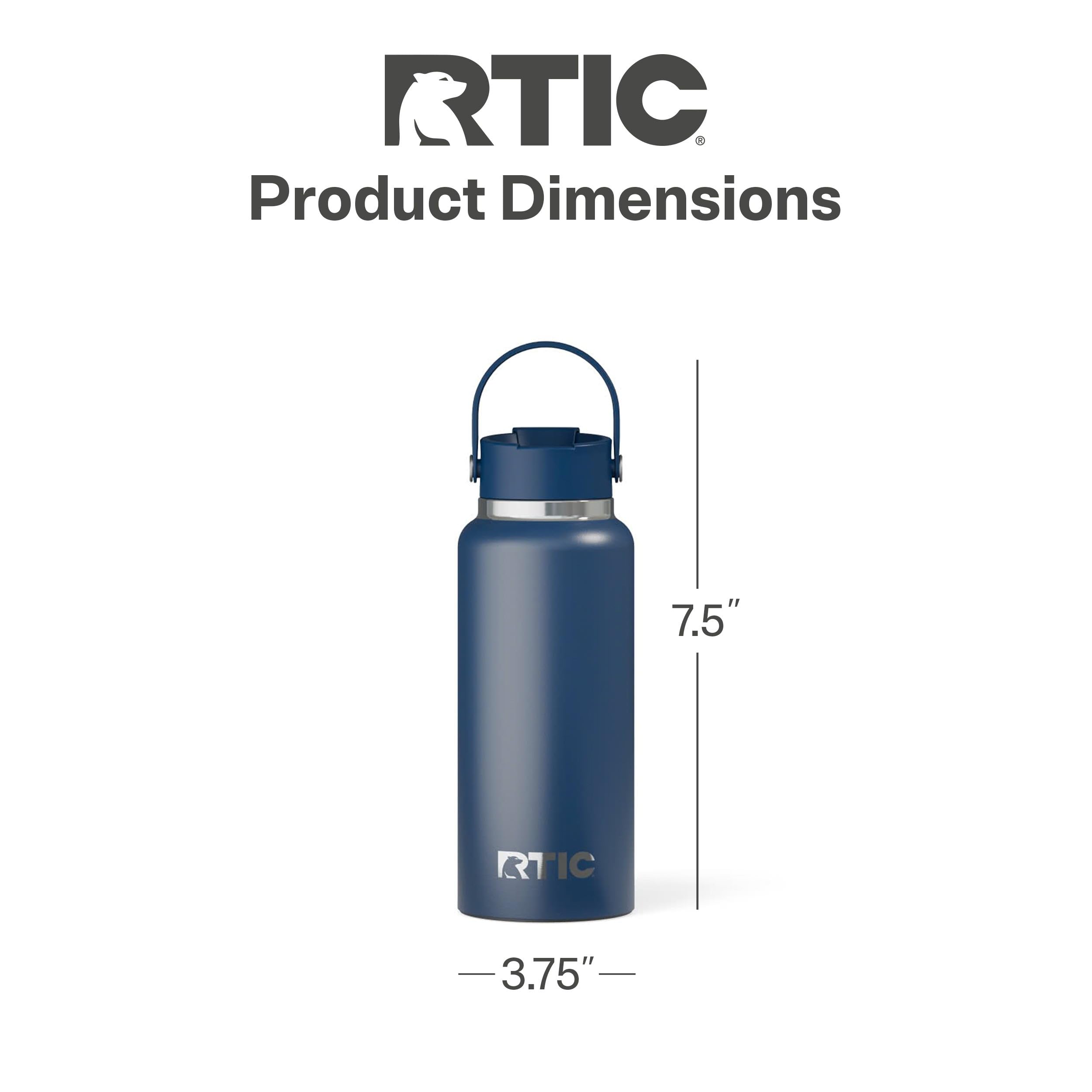 Amazon.com: RTIC 32oz Outback Water Bottle, Ceramic Lined