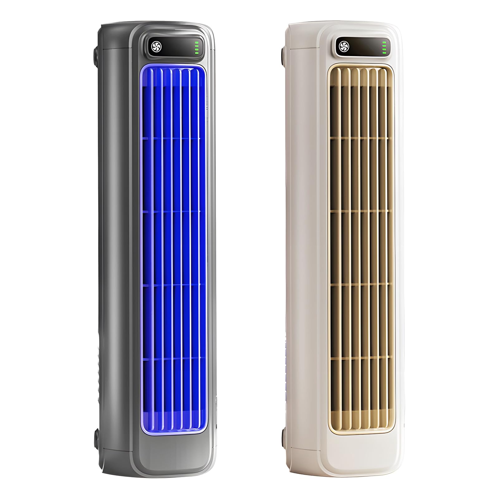 Outfany Cooling Ace, Sherum Cooling Ace Portable Air Conditioner, Three Wind Speeds, No Installation Required, USB Charging Air Conditioner for Bedroom Office Home (2PCS-Charging Type)