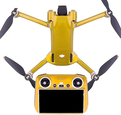 Mini 3 Pro Drone PVC Skin Dron, cuerpo completo, brazo protector de piel de brazo protector de control remoto, calcomanías para drone para D-ji Mini