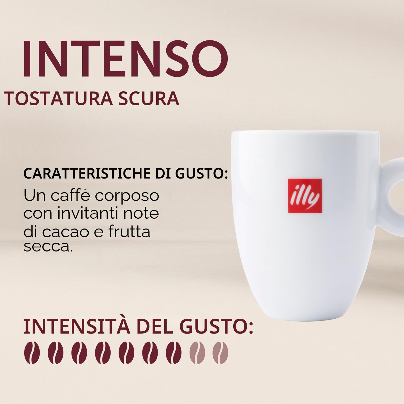 illy Intenso - Caffè istantaneo, forte arrosto, intenso, robusto e completamente aromatizzato con note di cacao profondo, 100% caffè arabica, senza conservanti, barattolo da 94 ml (1 pezzo)