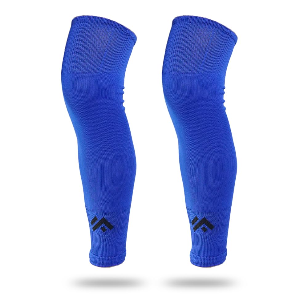 mizaki UV Protection Leg sleeve For Men, Usead to Football, gym&home workout, Cycling - Free size Full Length Leg, Leg Compression warmers,-picture-33