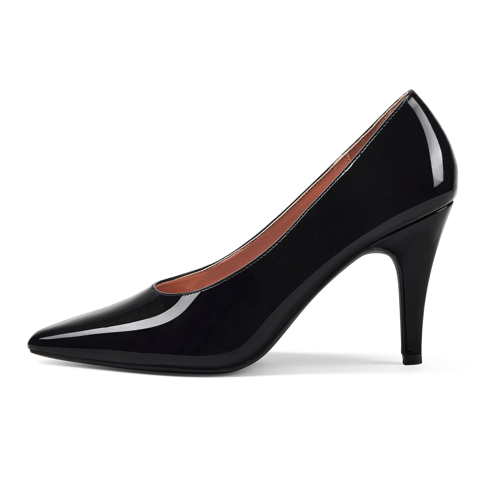 GENSHUO Damen Stiletto High Heels 10CM Sexy Spitze Stiletto