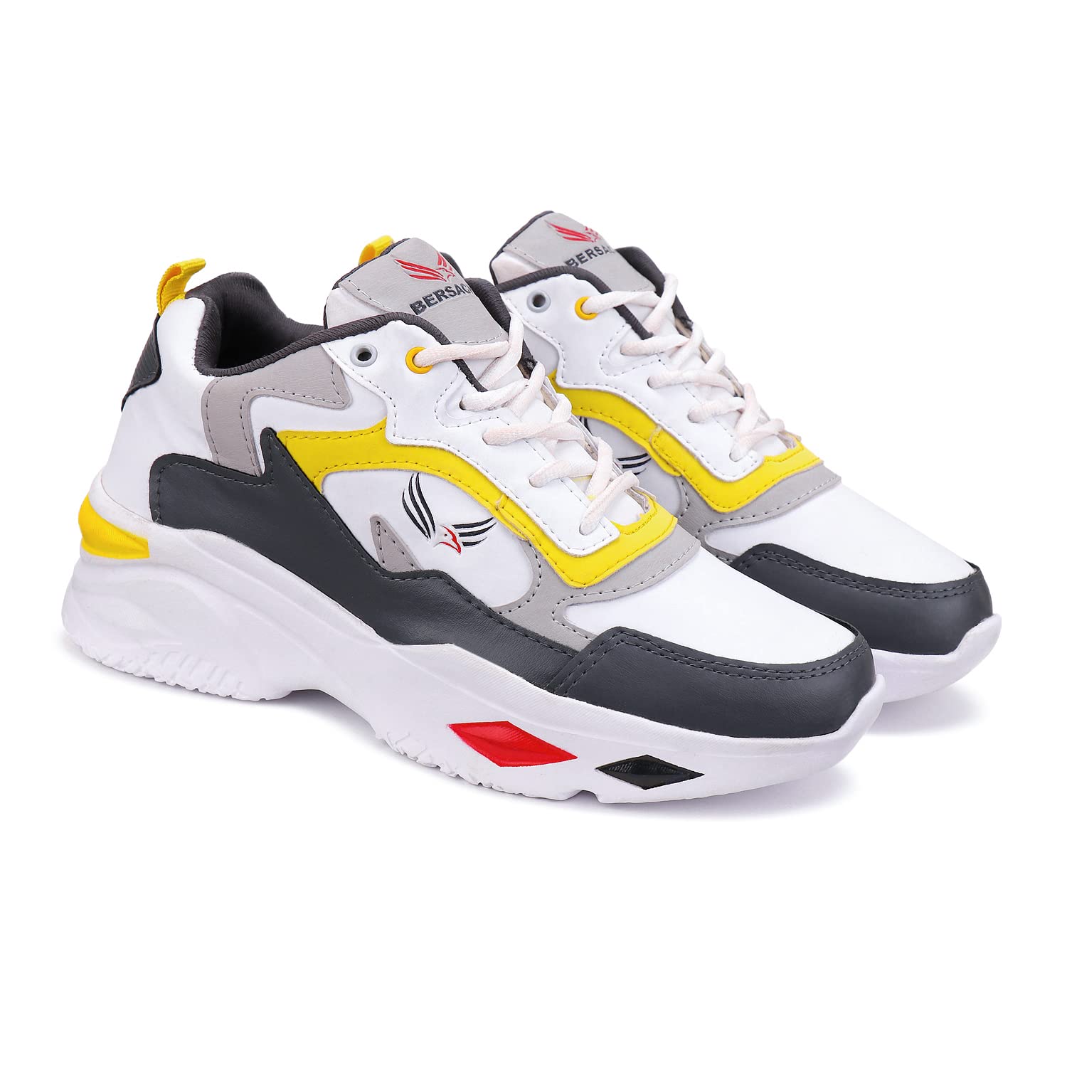 BERSACHE Premium Sports,Gym, Trending, Stylish Running Shoes for Men (Yellow) (B09ZDSCHXR) Amazon Price History, Amazon Price Tracker