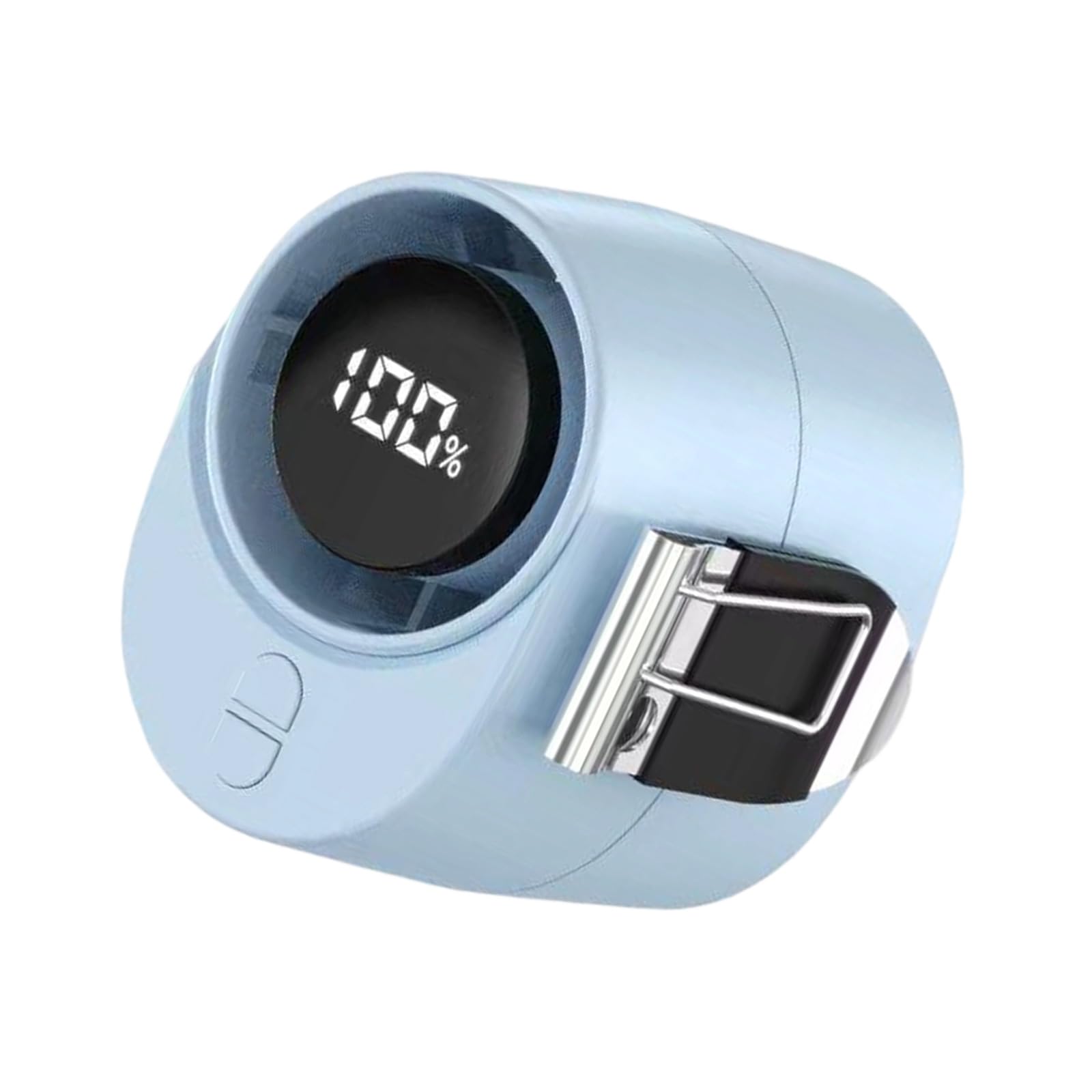 Tsynapter Compact Multi Position Clip Fan with Strong Wind and Built in Flashlight Great for Activities Individual Cooling Fan