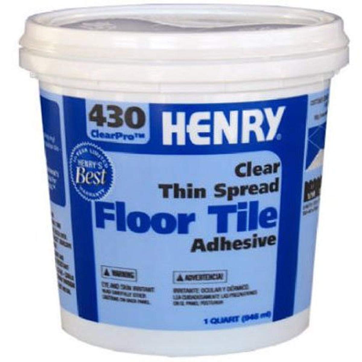 Henry, W.W. 12097 QT #430 Tile Adhesive Set of 4