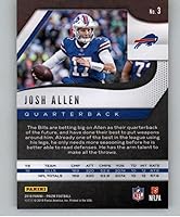 Vista 2 de 2019 Panini Prizm #3 Josh Allen Buffalo Bills NFL - Trading Card