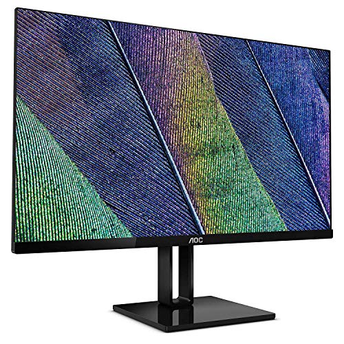 AOC 27V2Q - 27 Zoll FHD Monitor, FreeSync (1920x1080, 75 Hz, HDMI, DisplayPort) schwarz
