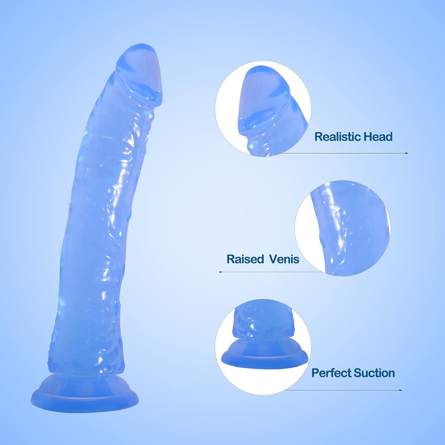 Dildo realista con ventosa Leewedeng por 15,99€