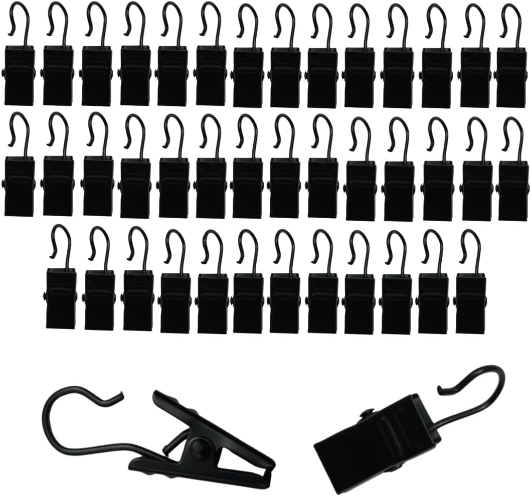 UPEYXDQR Stainless Steel Hanging Clip Curtain Clips，Camper