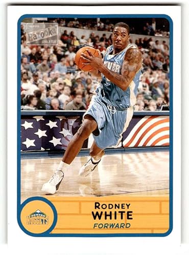 Miniatura 1 de 2003 Bazooka #208 Rodney White Denver Nuggets Basketball Cards EX/NM Basketball Card