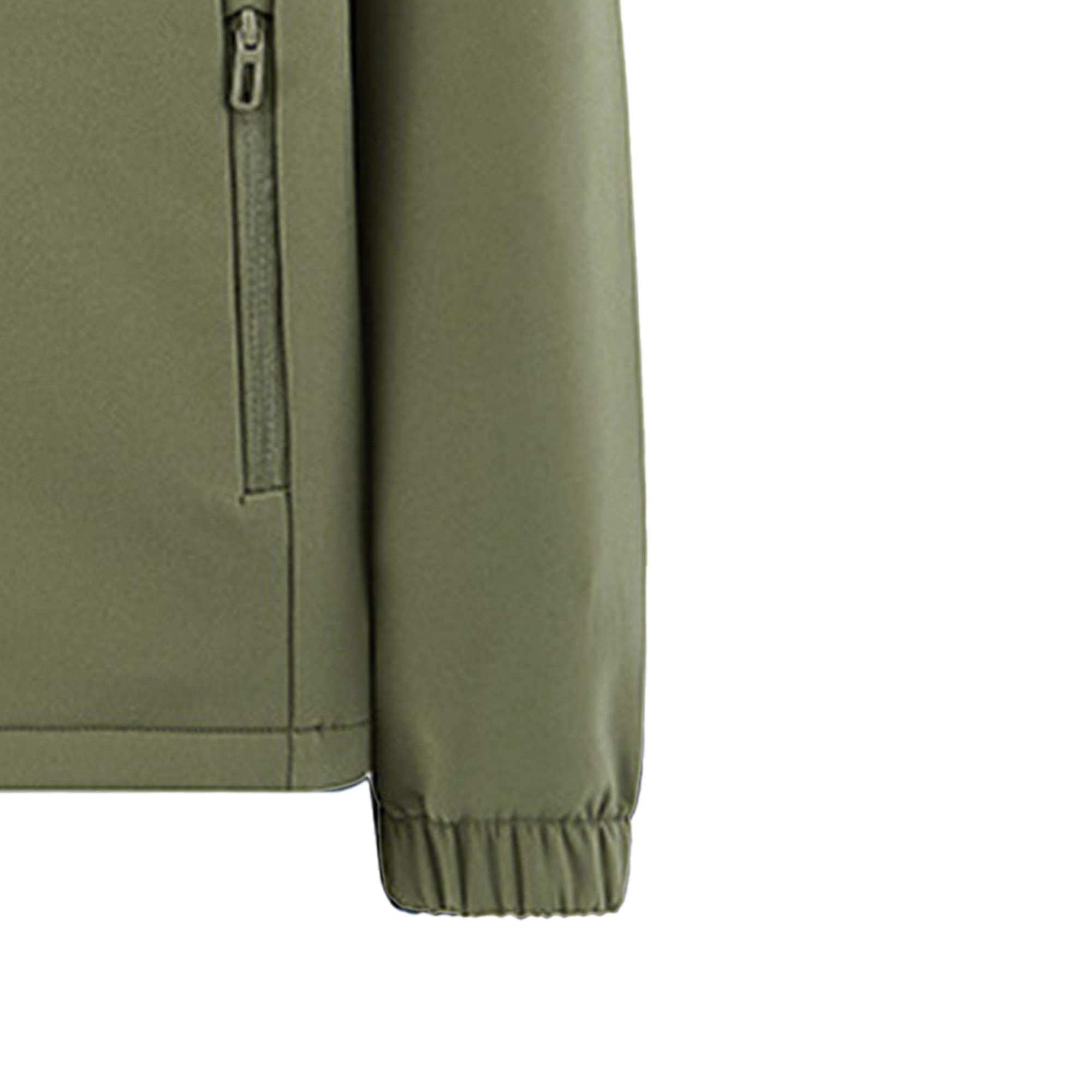 ZDJSWJ Hombres softshell cortavientos al aire libre abrigo polar alpinismo chaqueta ligera forrada chaqueta de lluvia