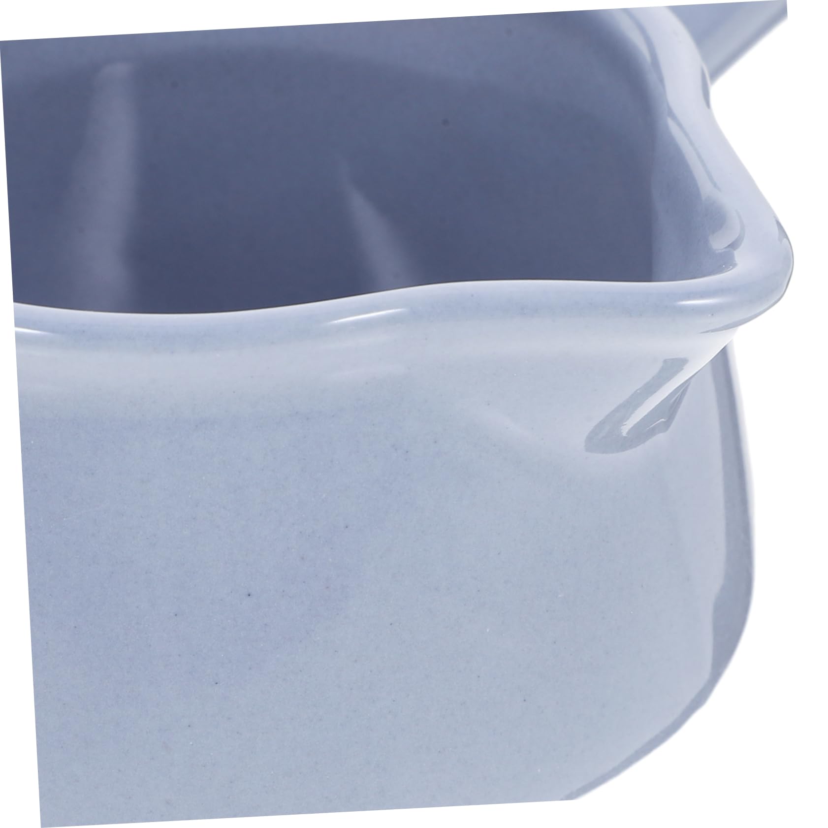 KICHOUSE Coffee Buttercream Water Jug Water Pitcher Creami Syrup Sauce Pitcher Small Milk Kettle Milk Sauce Kettle Ceramic Milk Jug Ceramic Cup Ceramic Creamer Pitcher Grey Ceramics