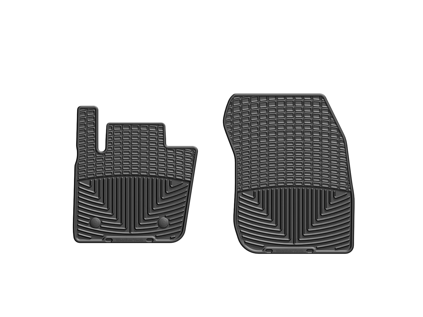 WeatherTech All-Weather Floor Mats for Lincoln MKZ, Fusion 1st Row (W295), Black