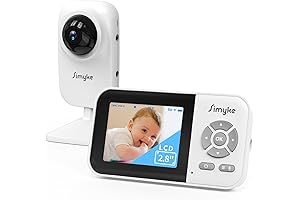 Video Baby Monitor with Plug and Play Diaplay