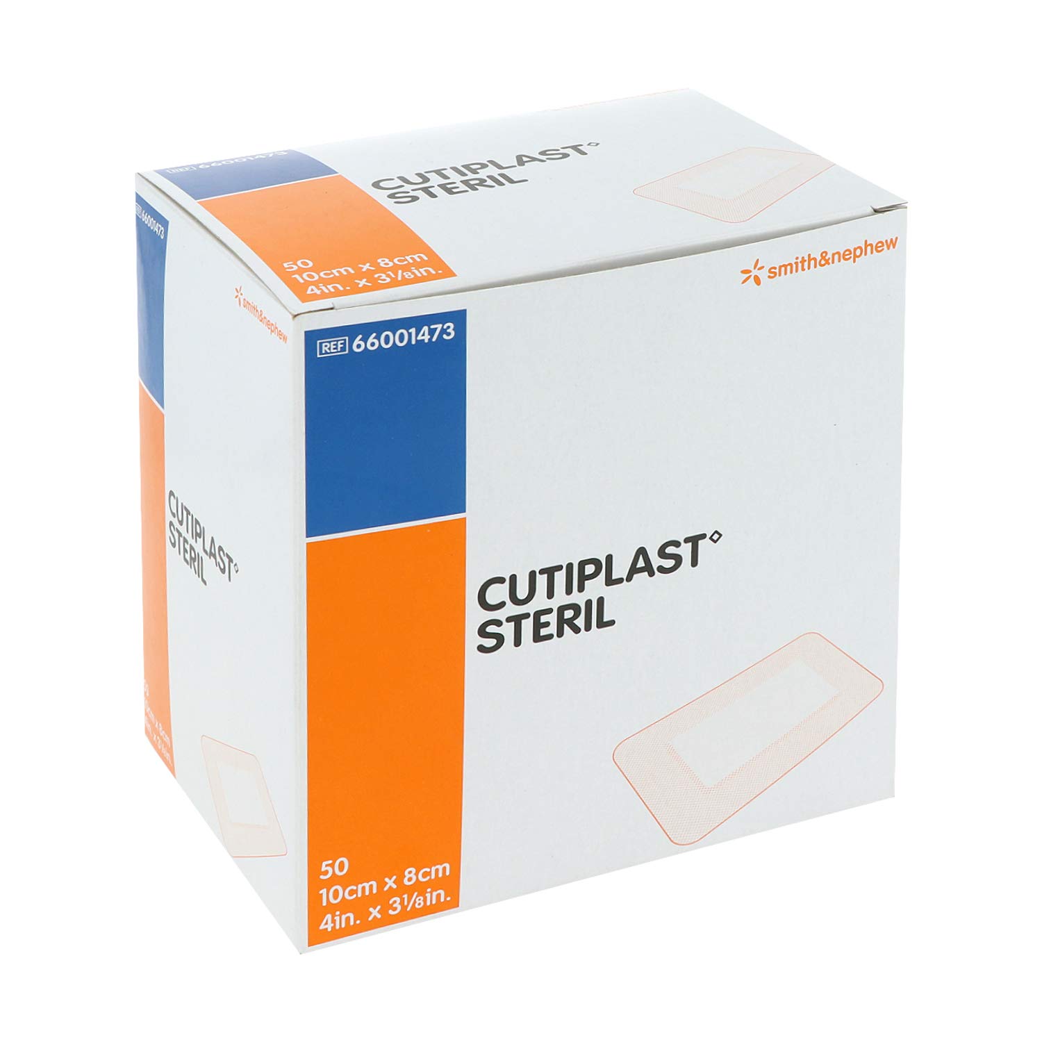 Smith & Nephew CUTIPLAST Sterile Wound Dressing 10 cm x 8 cm Pack of 50