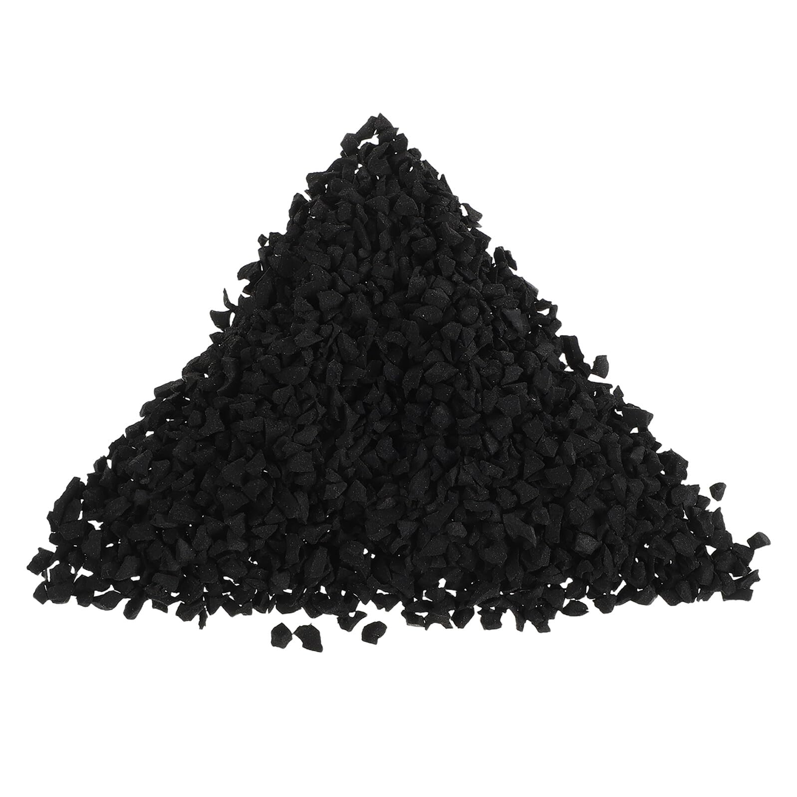 SEWOART Rubber Pellets for Sports Field Artificial Turf Infill High Elasticity and Shock Absorption 1kg Bag Suitable for Turf Surface and Playground Use