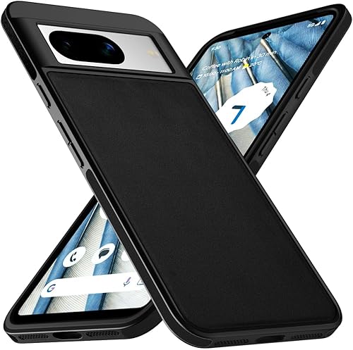 X-level Funda delgada para Google Pixel 8, de doble capa, a prueba de golpes, cuerpo completo, parte trasera de policarbonato duro, superficie de