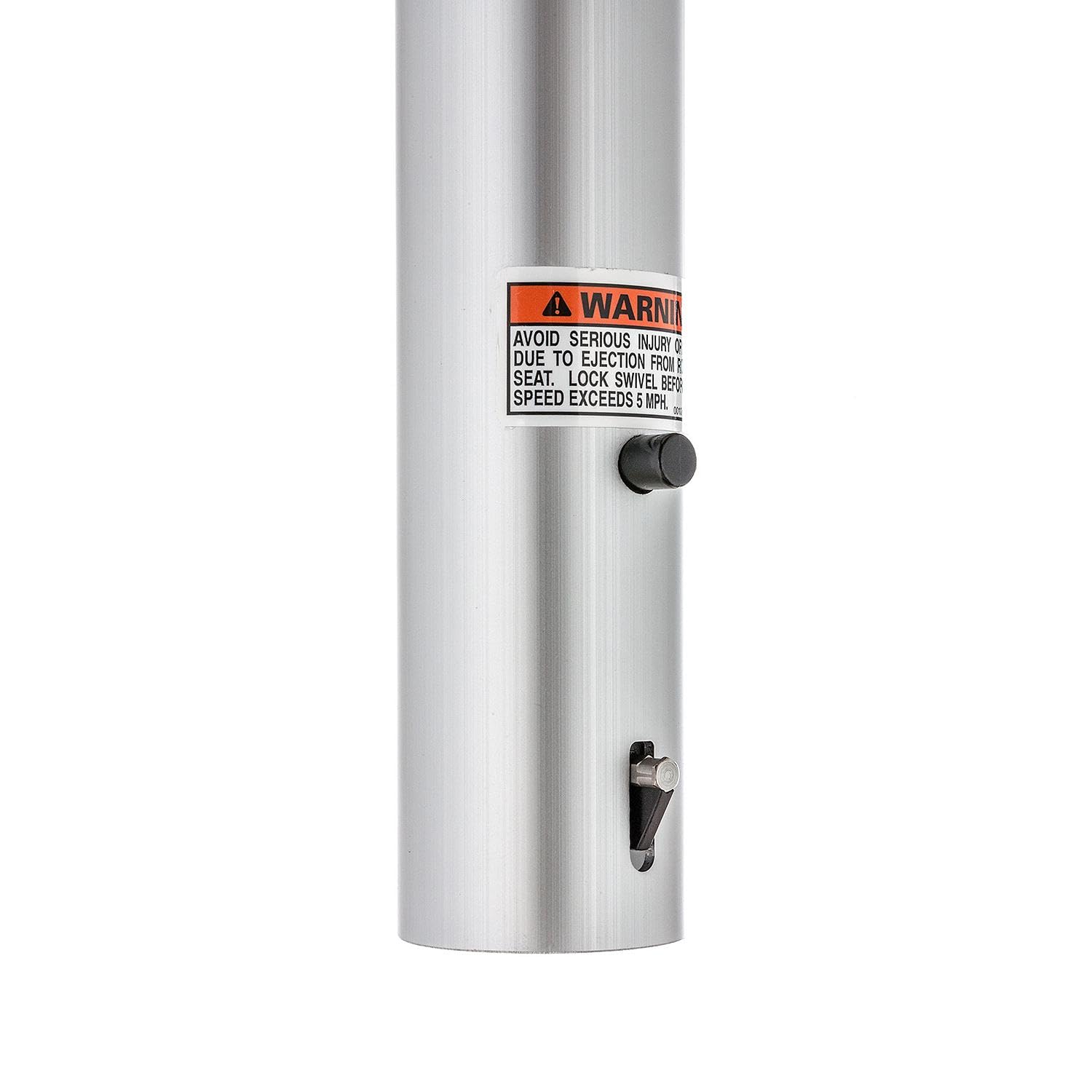 Attwood 12.6 Inch Fixed Height Boat Seat Extension Post - Fits 238 Series Pedestals | Marine-Grade Aluminum For Fishing & Pontoon Boats