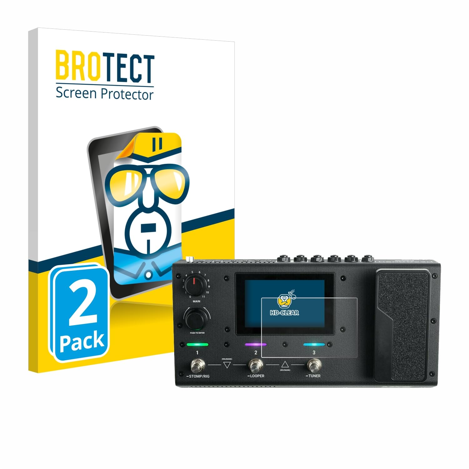 brotect Glass Screen Protector for Spektrum NX10 [Extreme Hardness 9H