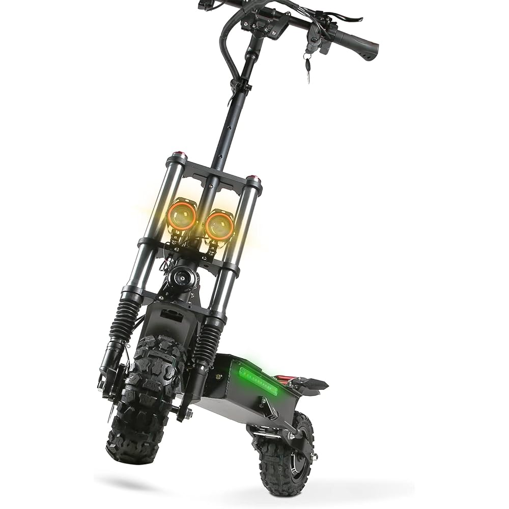 94/mo Finance Tumotcy 5600W Electric Scooter Adult Dual Motor, Top