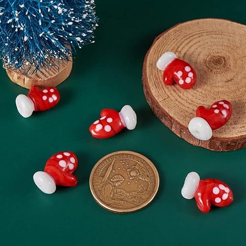 Vista 13 de Cheriswelry 46 cuentas de Navidad para árbol de Navidad, muñeco de nieve, guantes de hombre de jengibre, medias de cuentas surtidas, manualidades