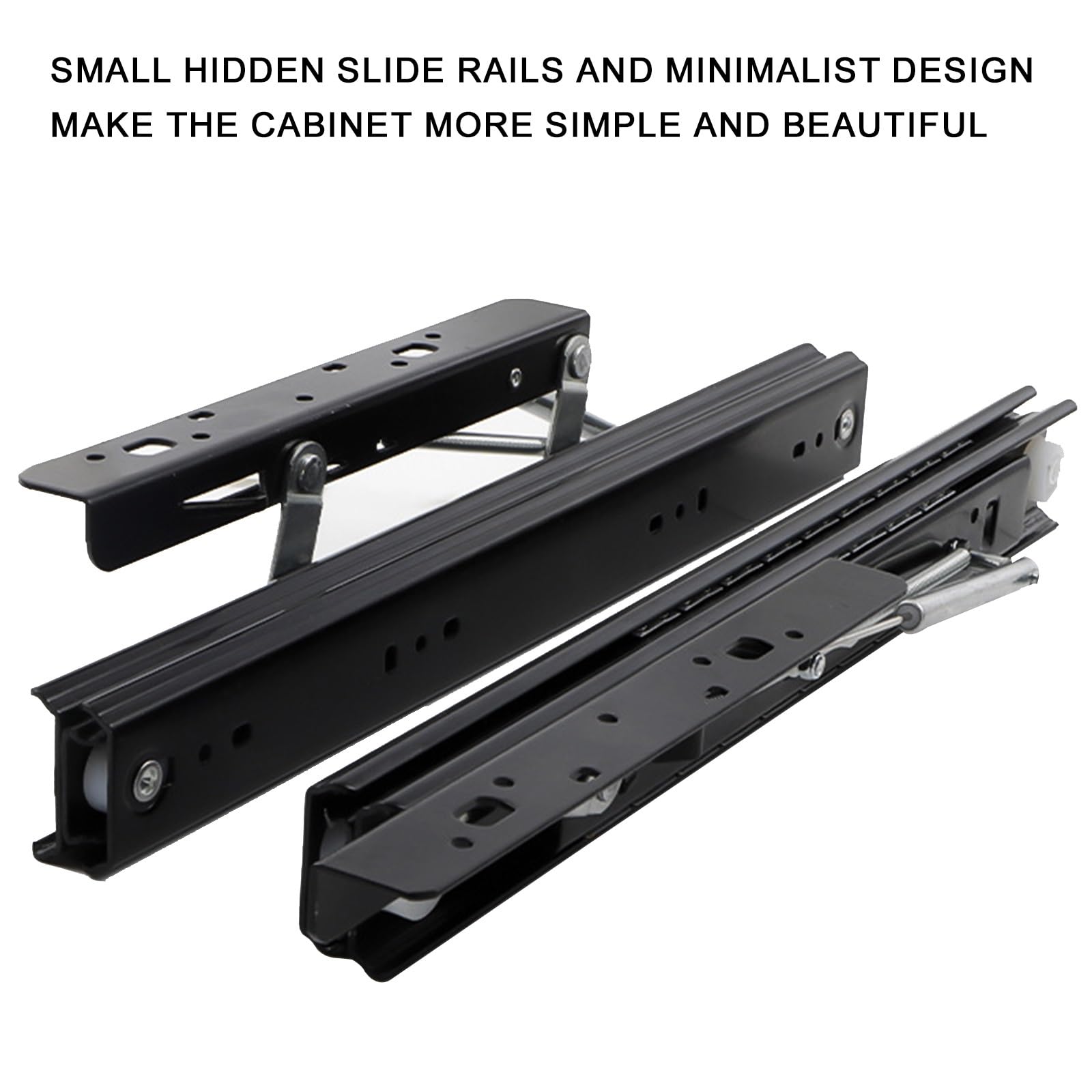 新入荷 ドレッサーテーブル ブラウン スライドレール付き Amazon.co.jp: リフトテーブル引き出しスライドレール、隠し