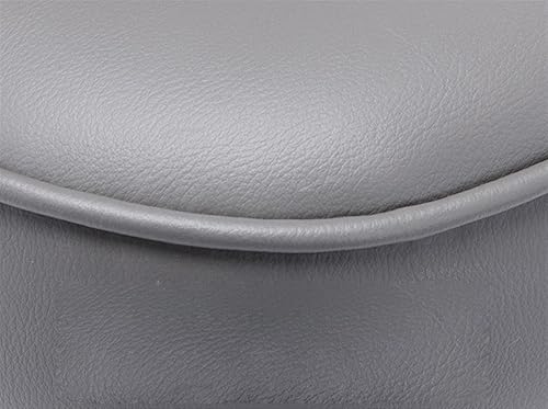 Miniatura 3 de Juego de 2 taburetes de bar de isla de cocina de piel sintética de 30 pulgadas de altura con respaldo, sillas de bar de altura de mostrador con