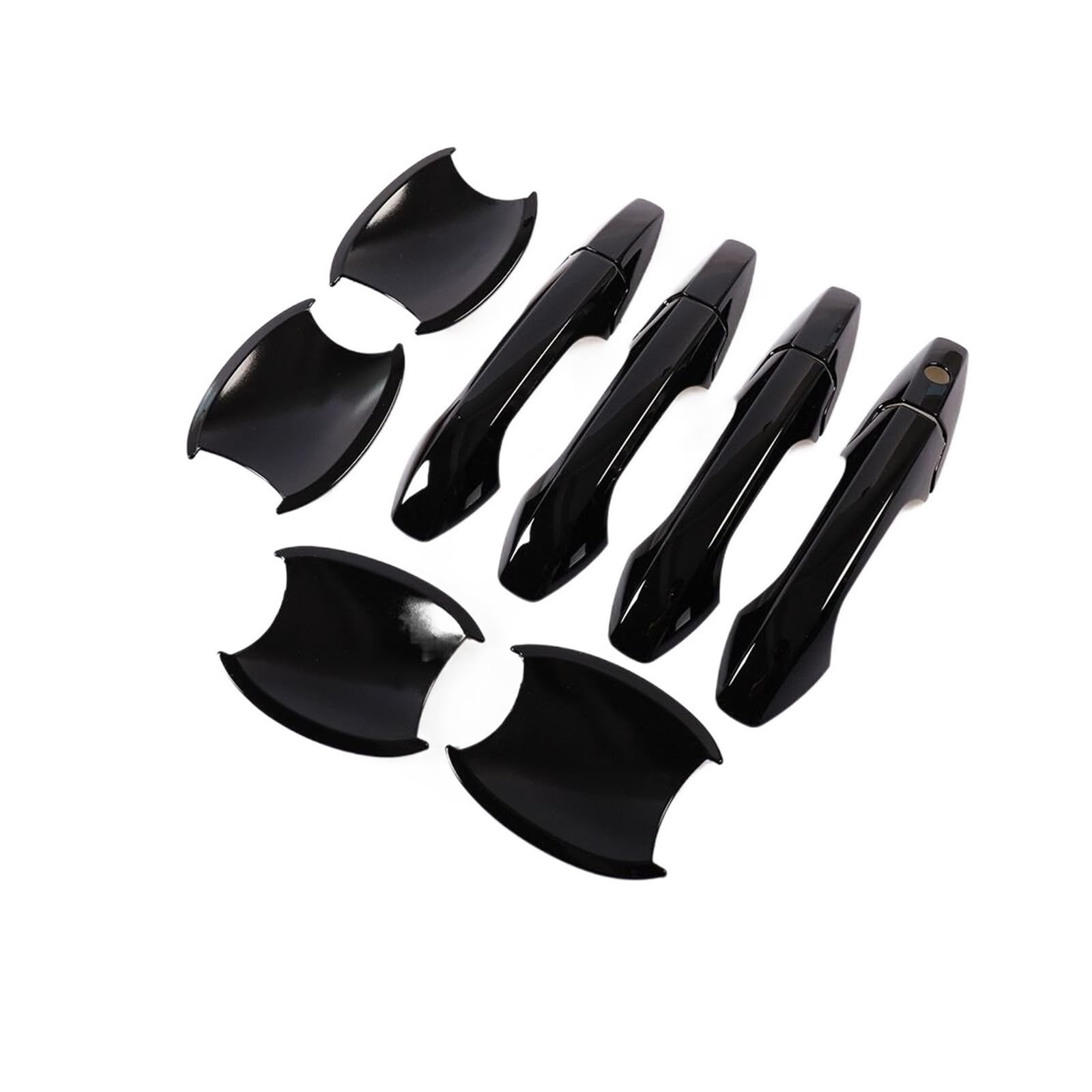 Drezzo Handle-Bowl 2 Car Exterior Door Handle For Crv For 2007-2011 Car Door Handle Cover Decor Trim Sticker(Handle-Bowl 2)
