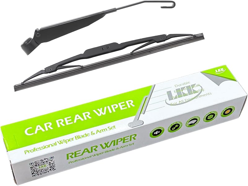 Kit braço e palheta do limpador traseiro LKK para Dodge Grand Caravan e Chrysler Town & Country 2008–2010 – 13"