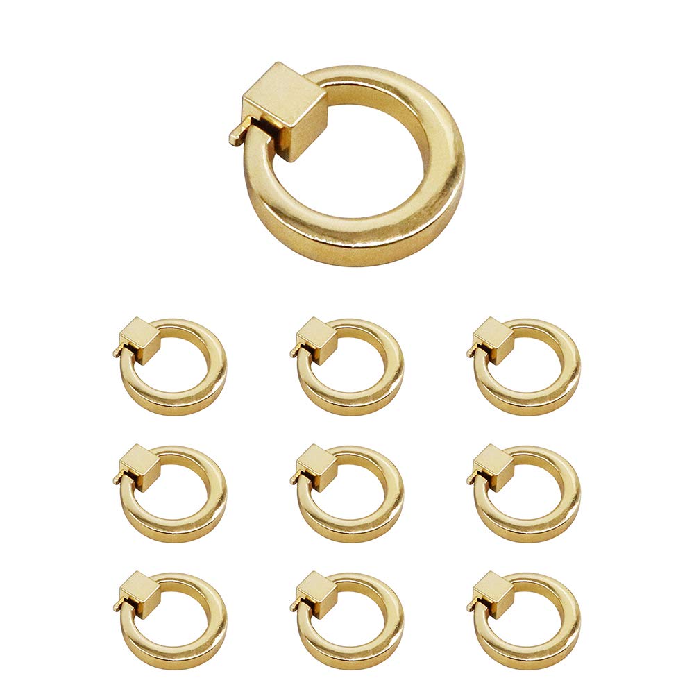 Buy ECREW Knobs 10 Pack Ring Pull Handles Knobs of Kitchen