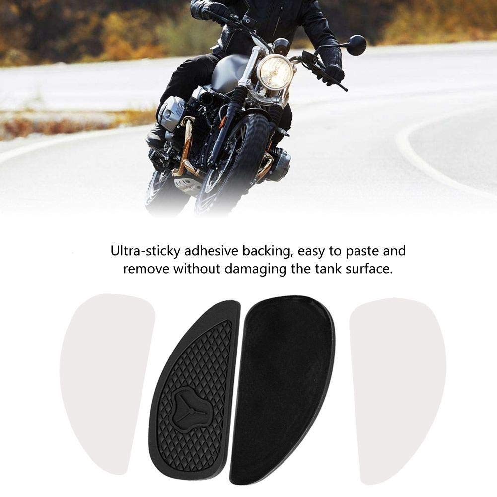 Motorrad Tankpad Anti-Rutsch Aufkleber – Für Yamaha R1 2004–2006, TPU-Material, 21 X 10,5 Cm