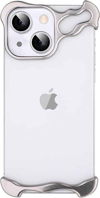 Phone Case Compatible with iPhone 13 Compatible with Lens Camera Protection, Frameless Minimalist Design, Extremely Highlighting Personality