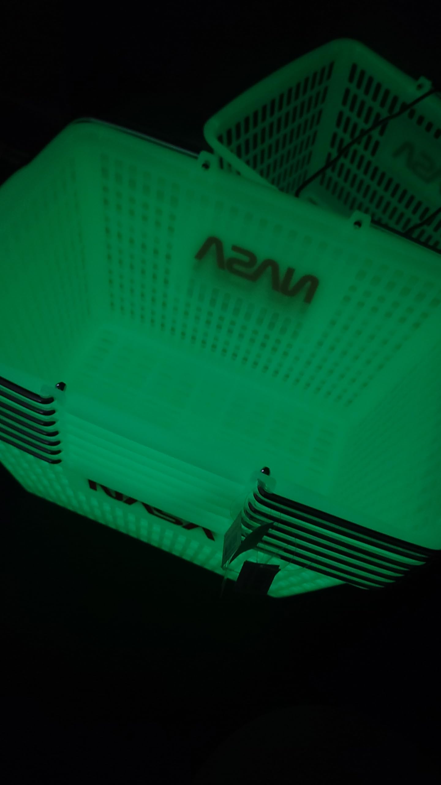 Amazon.co.jp: 【蓄光】SHOPPING BASKET/NASA ショッピングバスケット