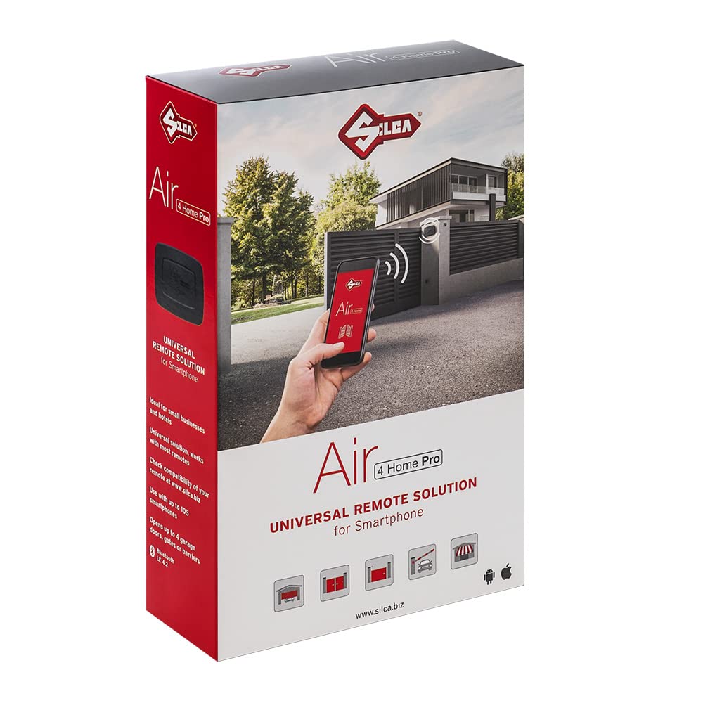 AIR4 HOME BASIC PARA 21 USUARIOS SILCA MANDO A DISTANCIA PUERTAS UNIVERSAL PARA SMARTPHONE