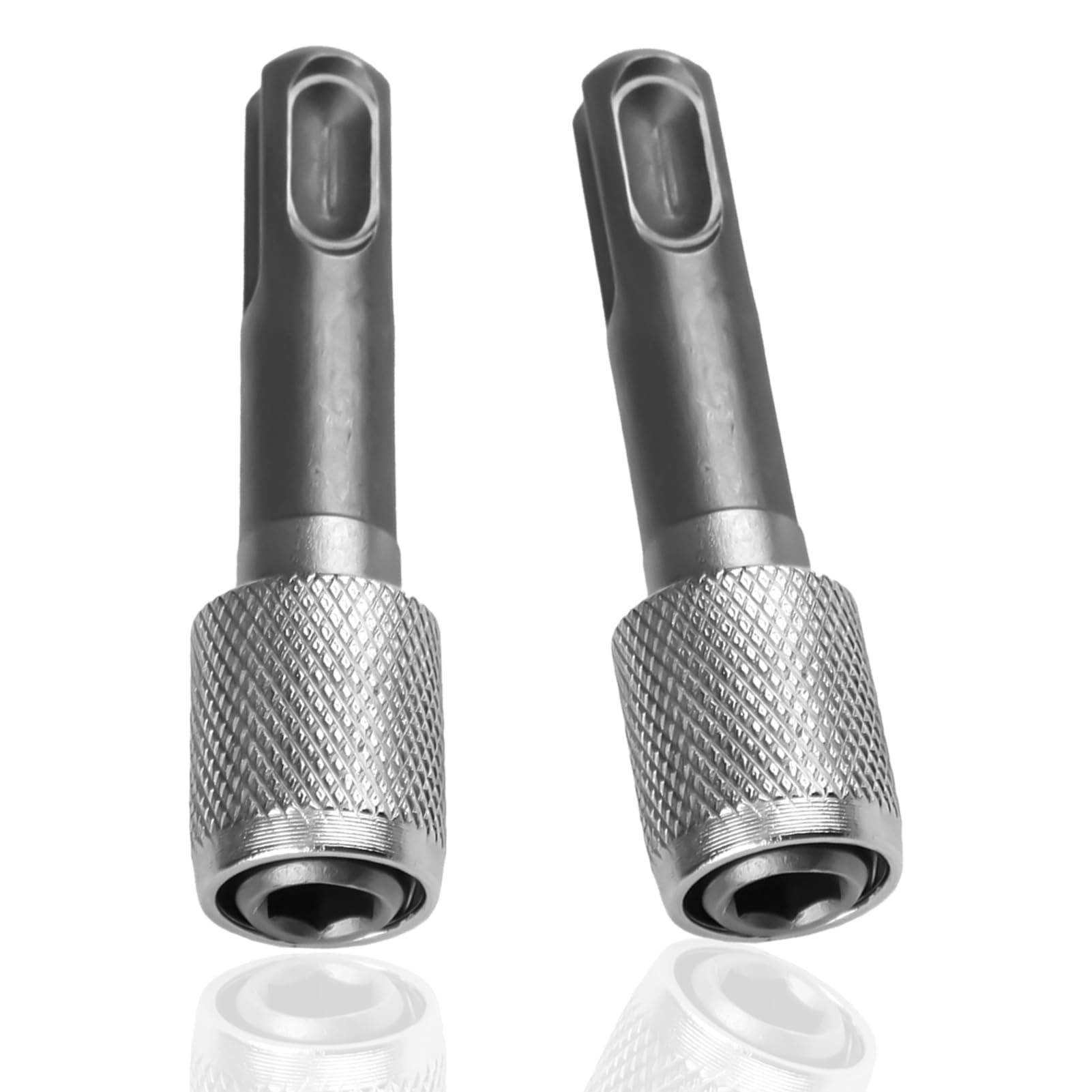 2 Adattatori SDS-Plus Da 6,35mm Per Trapani - Mandrino Esagonale Acciaio - Foto 11