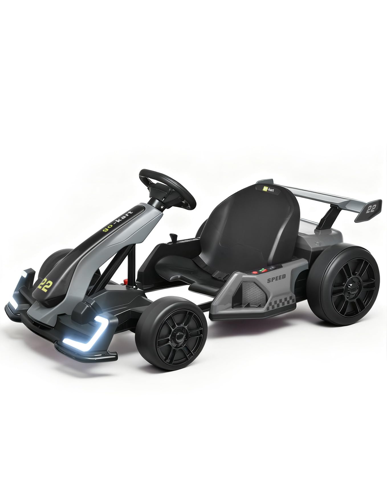Kart Eléctrico De Derrape Para Niños 8-12 Años – Motores 2x300W, Batería 24V Y Música