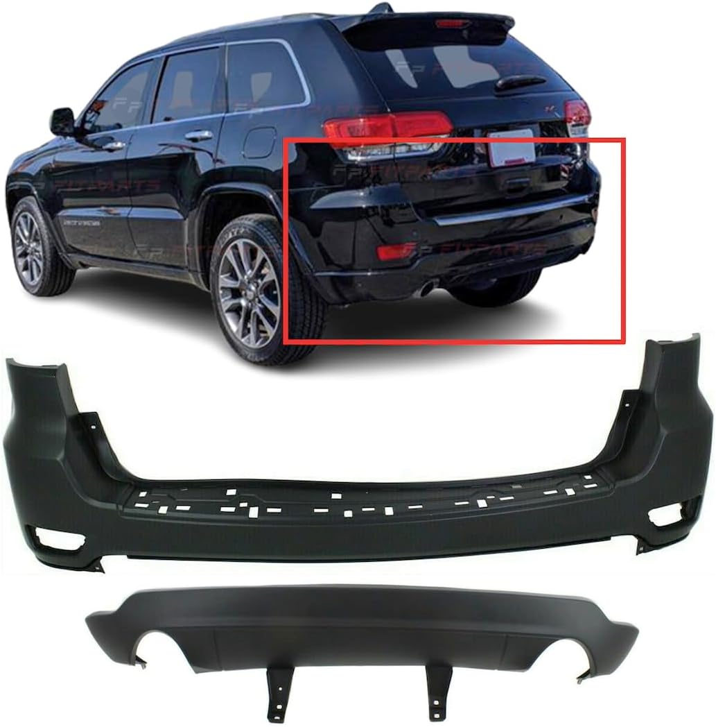 Evan-Fischer Front Lower Bumper Cover For 2019-2022 Jeep Cherokee – Type 2, Textured