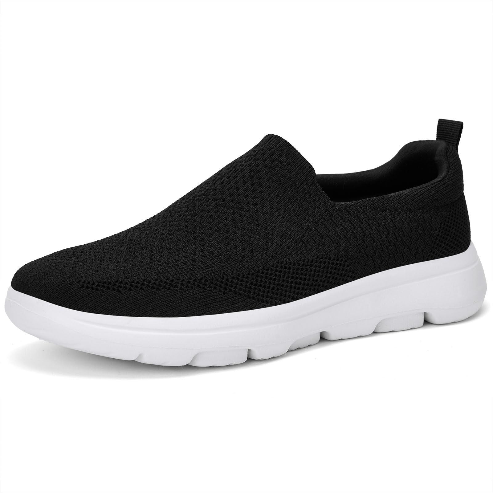 TIOSEBON Hombre Zapatos Slip On Loafer Cómodos Ligeros de Senderismo Zapatillas Tallas
