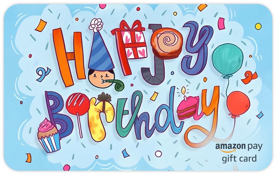 Amazon Pay Digital Gift Card | Birthday | Instant Delivery | 1-year Validity | Gift for your loved ones with freedom of choice Amazon Pay Digital Gift Card | Birthday | Instant Delivery | 1-year Validity | Gift for your loved ones with freedom of choice