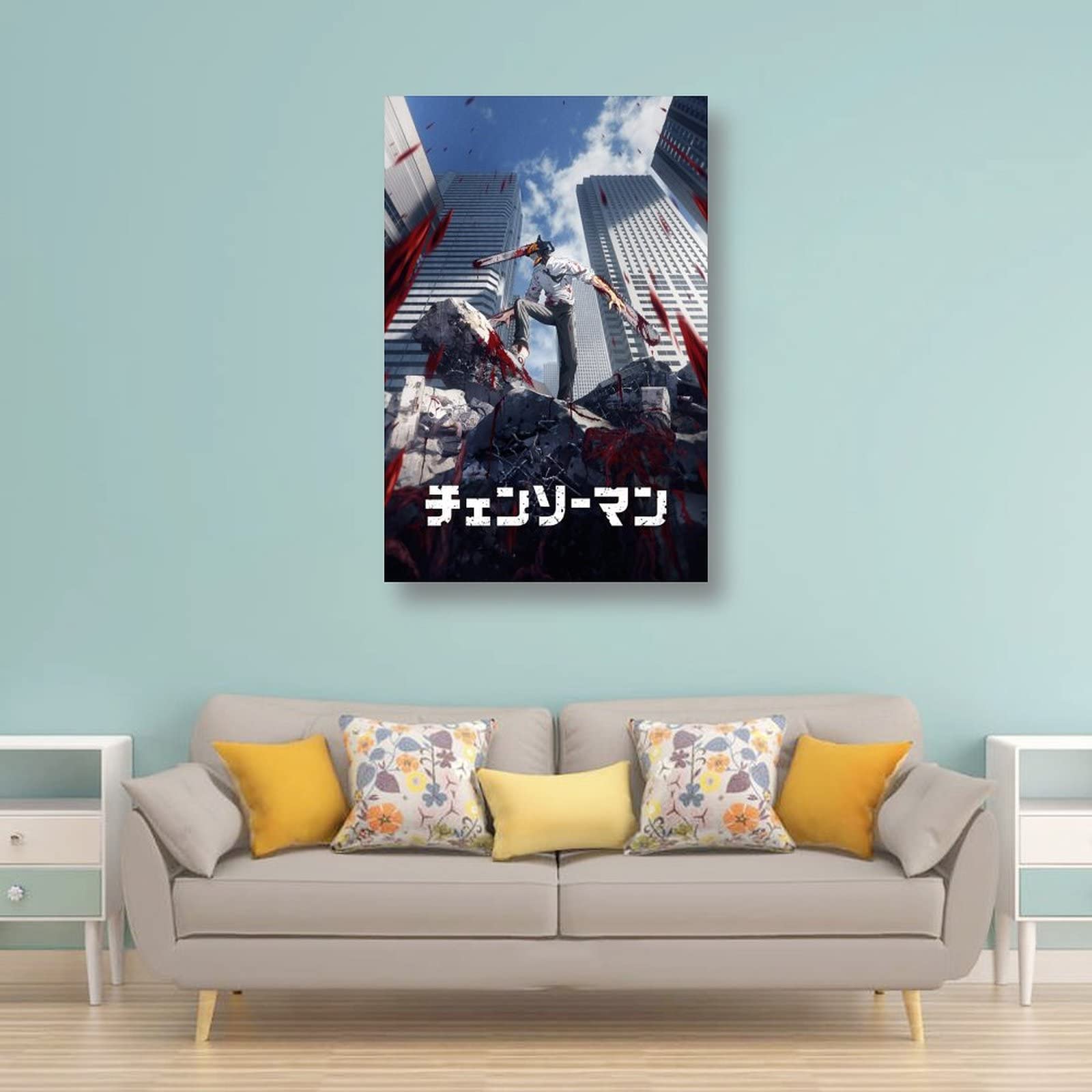 チェンソーマン　アニメポスター　非売品 チェンソーマン 1巻コミックポスター 非売品
