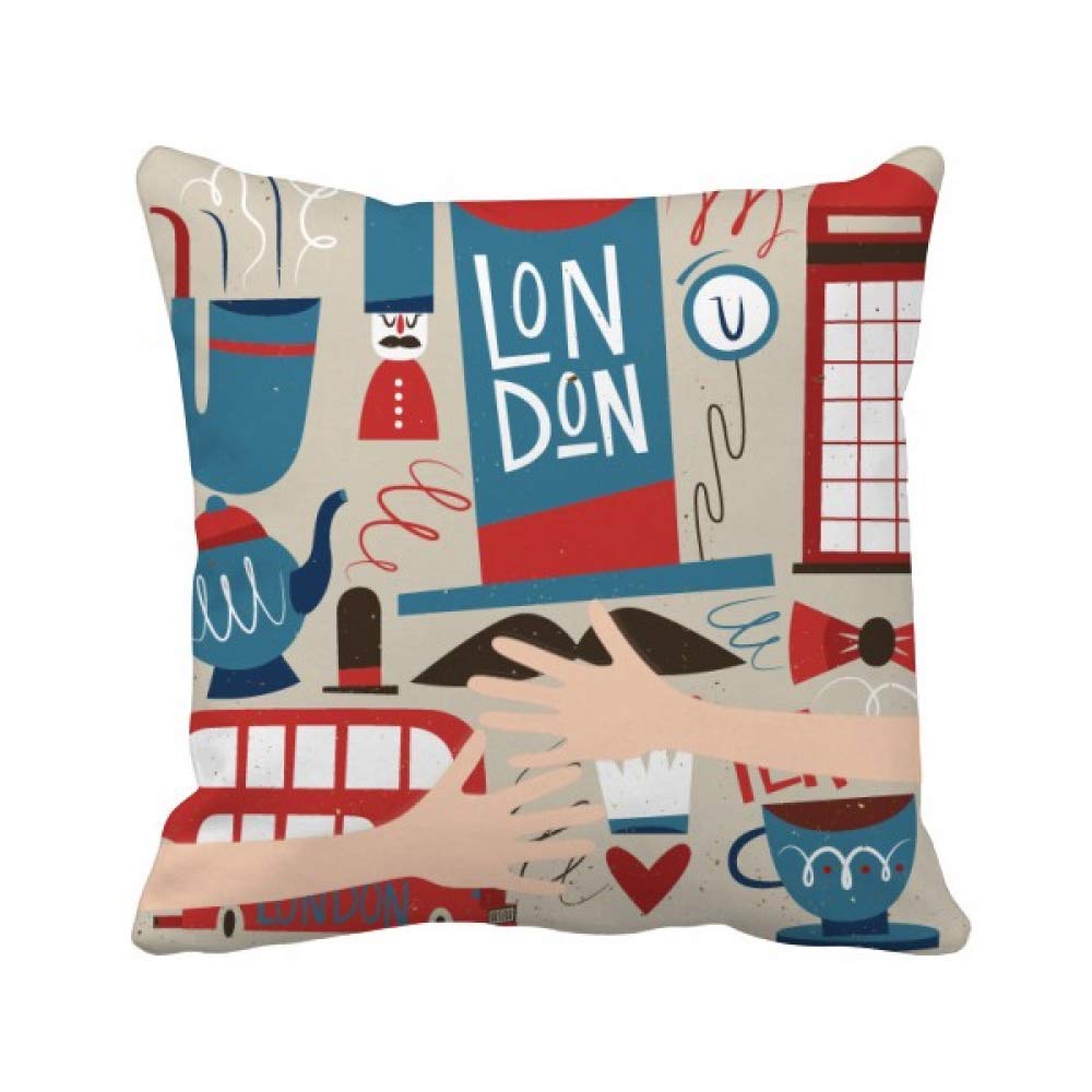 Coussin de Couvrir Angleterre un cadeau déco pour les fans de Londres
