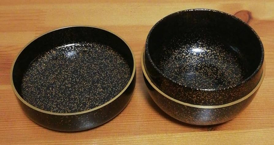 抱悦作　加州　描金　詰平目　梨地　棗　共箱　茶道具 Amazon.co.jp: 抱悦作 加州 描金 詰平目 梨地 棗 共箱 茶道具